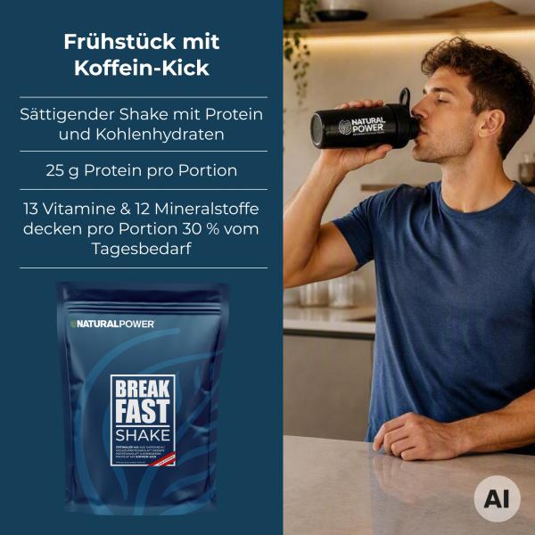 Bild 02:Breakfast Shake Schoko-Banane, 800g