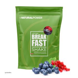 Breakfast Shake Vegan Waldbeere