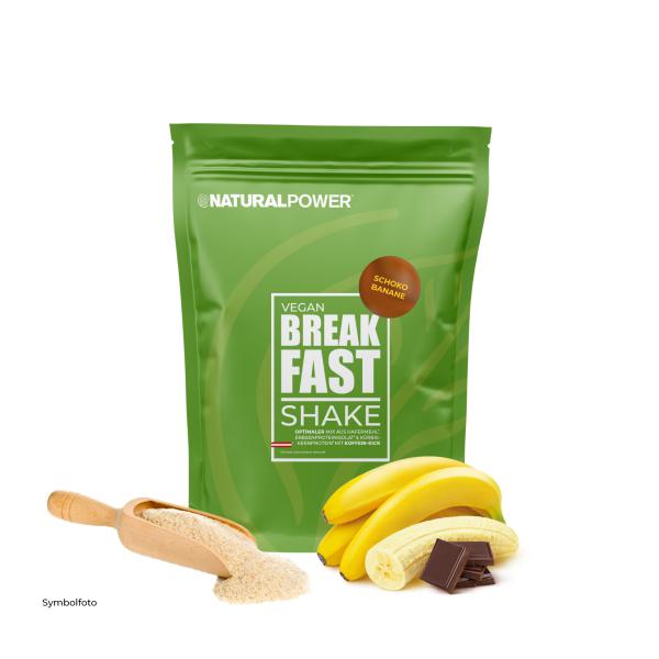 Bild 01:Breakfast Shake Vegan Schoko Banane, 800g