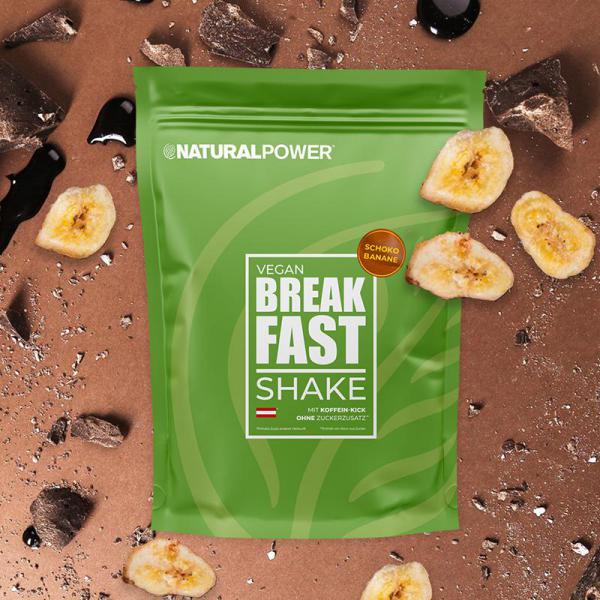 Bild 02:Breakfast Shake Vegan Schoko Banane, 800g