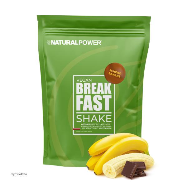 Bild 01:Breakfast Shake Vegan Schoko Banane, 800g