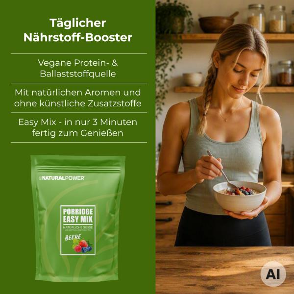 Bild 02:Porridge Easy Mix Exotic, 600g