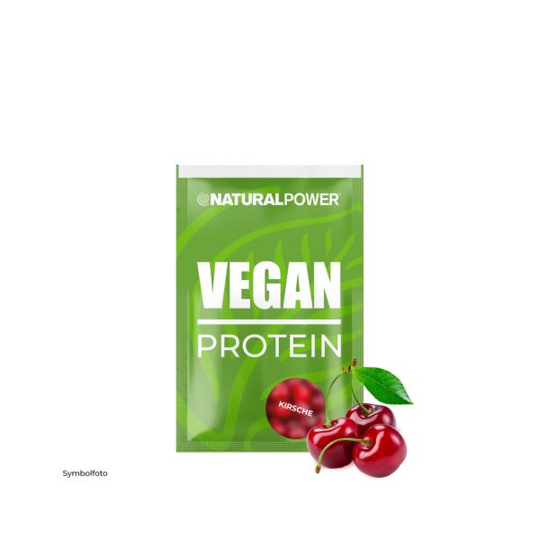 Bild 01:Vegan Protein Kirsche Einzelportion, 30g