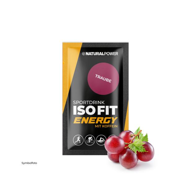 Bild 01:Iso Fit ENERGY Traube Einzelportion, 16g