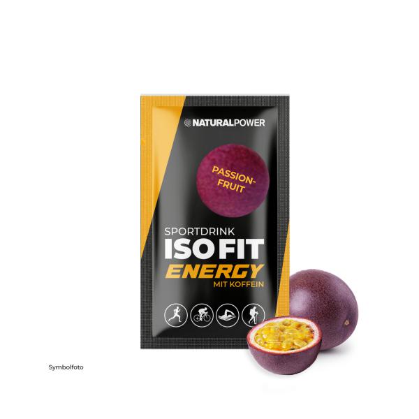 Bild 01:Iso Fit ENERGY Passionfruit Einzelportion, 16g