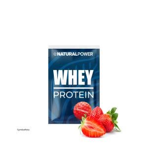 Whey Protein Erdbeere Einzelportion