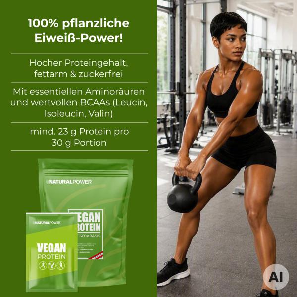 Bild 02:Vegan Protein Salted Caramel Peanut Butter, 500g