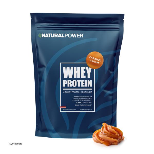 Bild 01:Whey Protein Caramel-Cream, 1000g