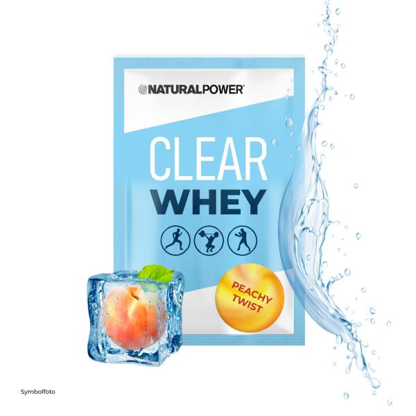 Bild 01:Clear Whey Peachy Twist Einzelportion, 25g