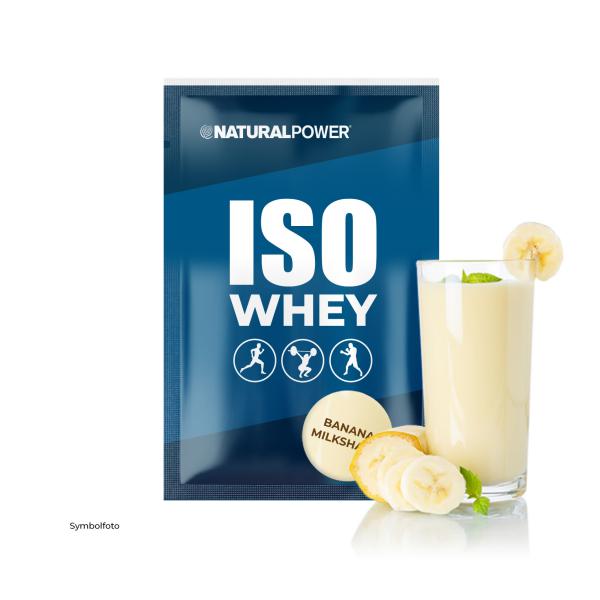 Bild 01:Iso Whey Banana Milkshake Einzelportion, 30g
