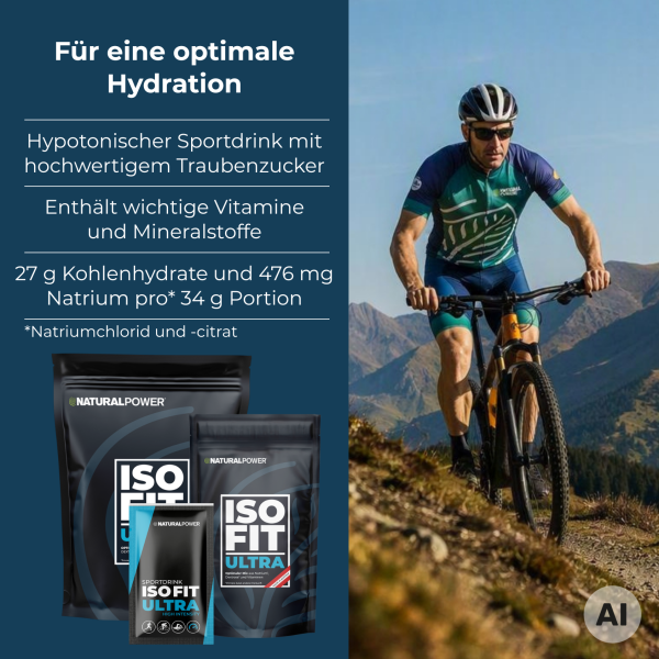 Bild 02:Iso Fit ULTRA Sportdrink Brombeere Einzelportion, 17g