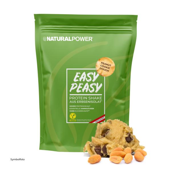 Bild 01:Easy Peasy Protein Peanut-Cookie-Dough, 500g