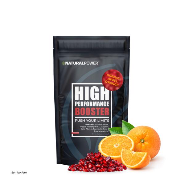 Bild 01:High Performance Booster Granatapfel-Orange, 300g