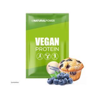 Vegan Protein Blueberry Muffin Einzelportion