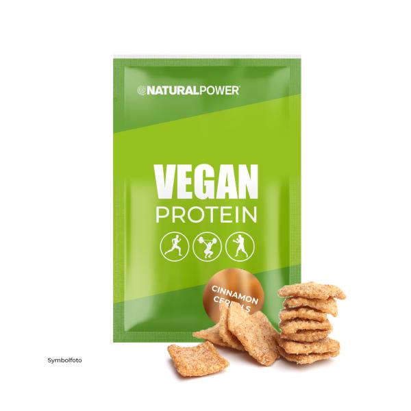 Bild 01:Vegan Protein Cinnamon-Cereals Einzelportion, 30g