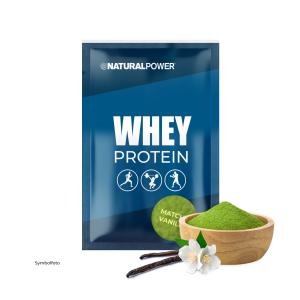 Whey Protein Matcha-Vanille Einzelportion
