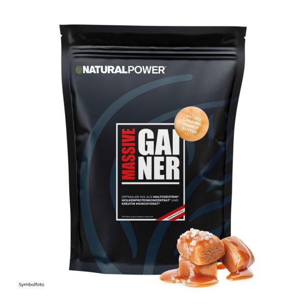 Bild 01:Massive Gainer Salted-Caramel-Peanutbutter, 1300g
