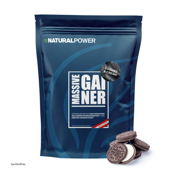 Bild 01:Massive Gainer Cookies & Cream, 1300g
