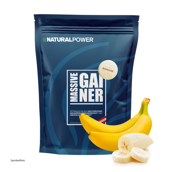 Bild 01:Massive Gainer Banane, 1300g