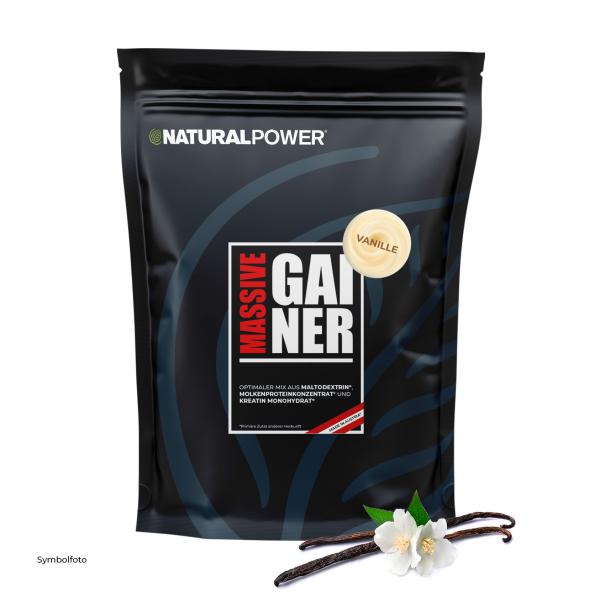 Bild 01:Massive Gainer Vanille, 1300g