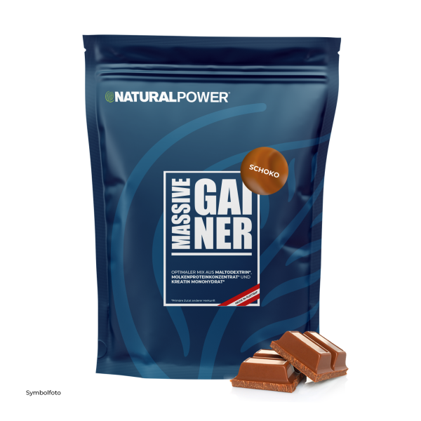 Bild 01:Massive Gainer Schoko, 1300g