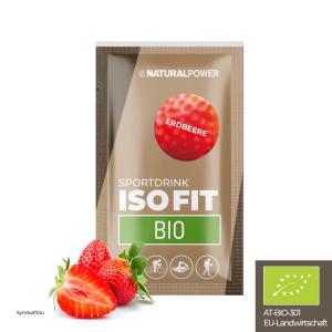 BIO Iso Fit Erdbeere Einzelportion
