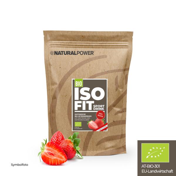 Bild 01:BIO Iso Fit Erdbeere, 510g