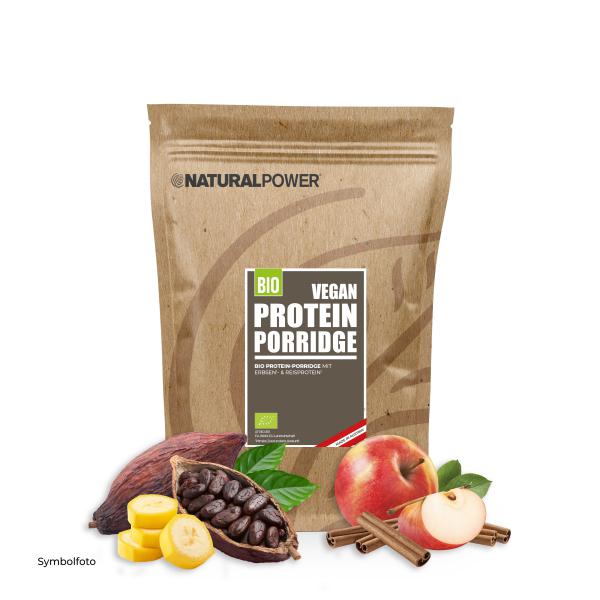 Bild 02:BIO Vegan Protein Porridge Apfel-Zimt, 480g