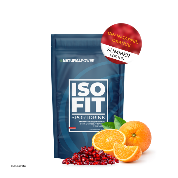Bild 01:Iso Fit Classic Granatapfel-Orange, 400g