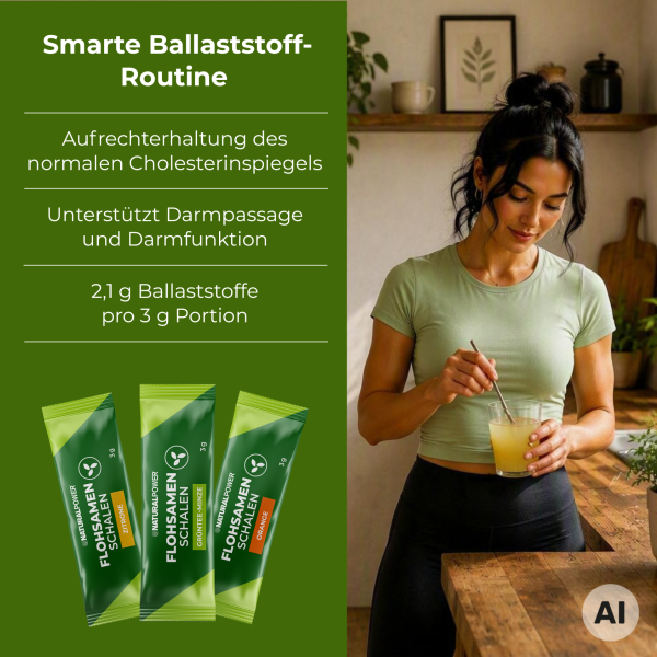 Bild 02:Flohsamenschalen gemahlen