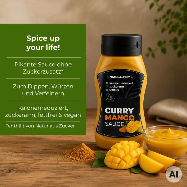 Bild 02:Zero Sauce Curry-Mango, 320g