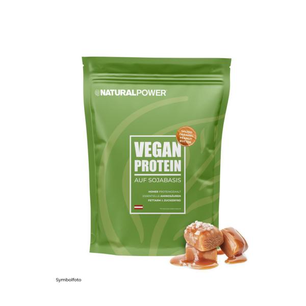 Bild 01:Vegan Protein Salted Caramel Peanutbutter, 1000g