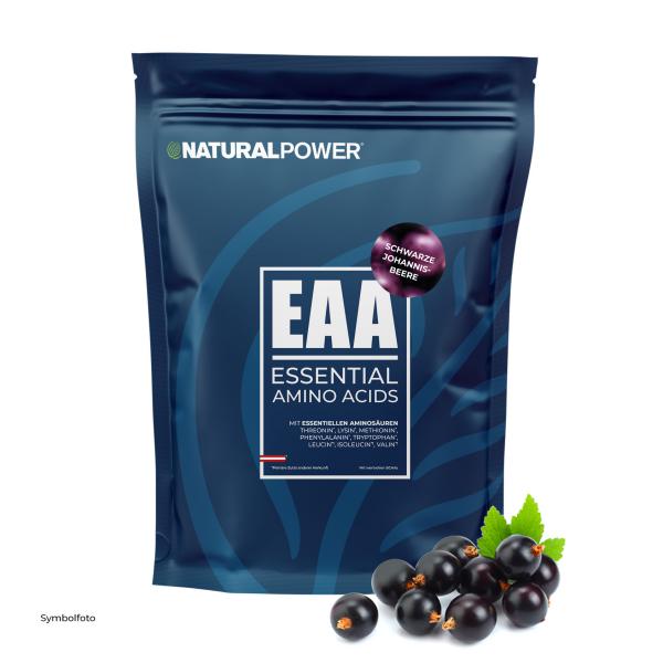 Bild 01:EAA Essential Aminos Schwarze Johannisbeere, 480g