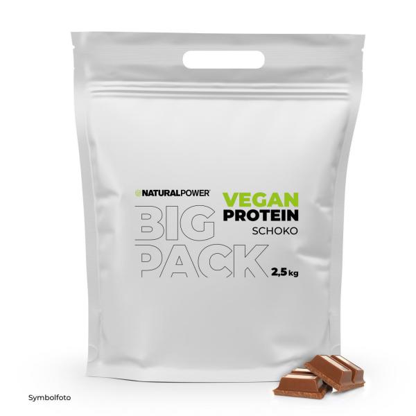 Bild 01:Vegan Protein Big Pack Schoko, 2500g