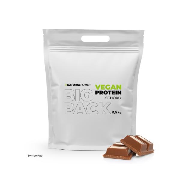 Bild 01:Vegan Protein Big Pack Schoko, 2500g