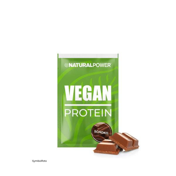 Bild 01:Vegan Protein Schoko Einzelportion, 30g