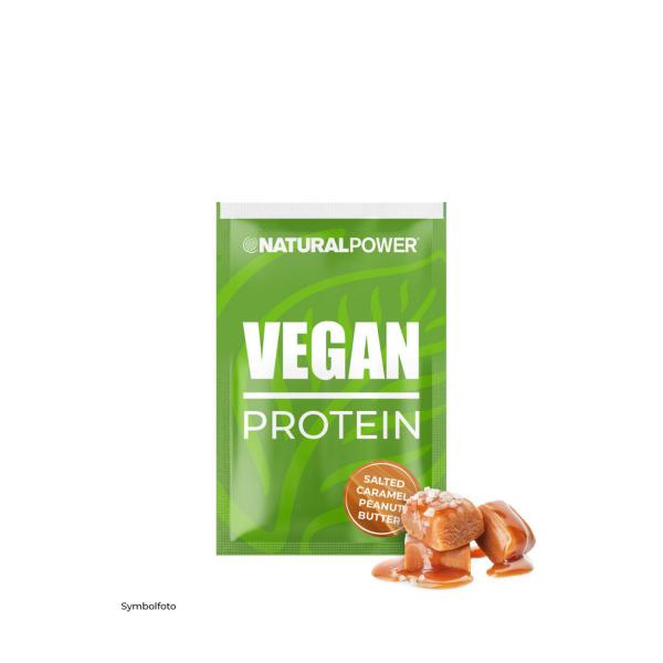 Bild 01:Vegan Protein Salted Caramel Peanutbutter Einzelportion, 30g